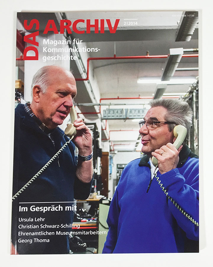 DAS ARCHIV – Magazin für Kommunikationsgeschichte